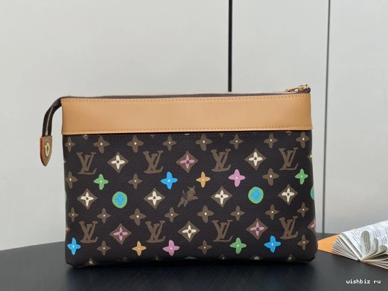 WIS VOYAGE VUITTON POCHETTE LOUIS SOUPLE-32*21*8CM 1013